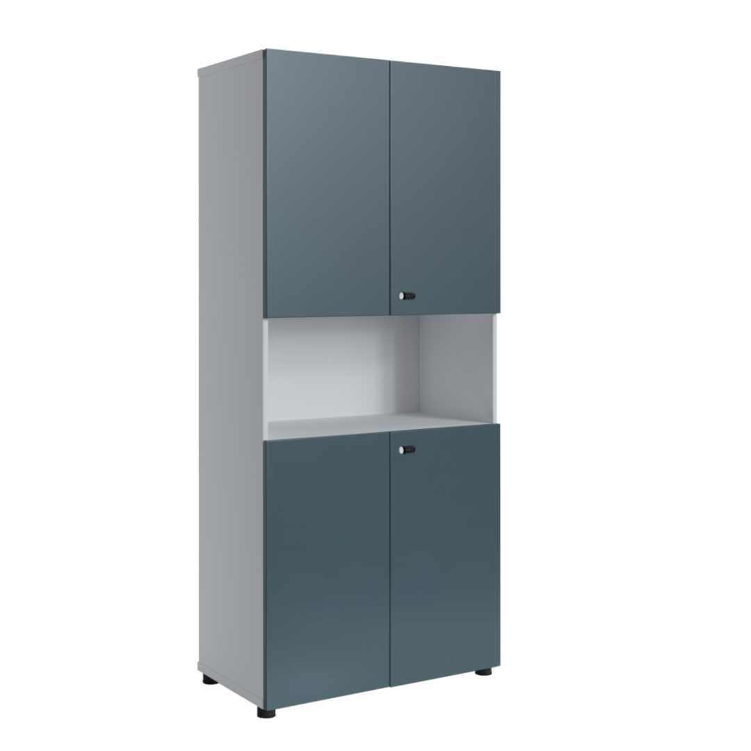 EKO-CAN06 -  Swing Door Cabinet - Tall - Open shelf
