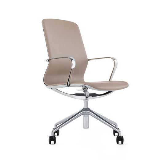 EKPFK007-C12 Executive Leather Visitor/ Meeting Chair