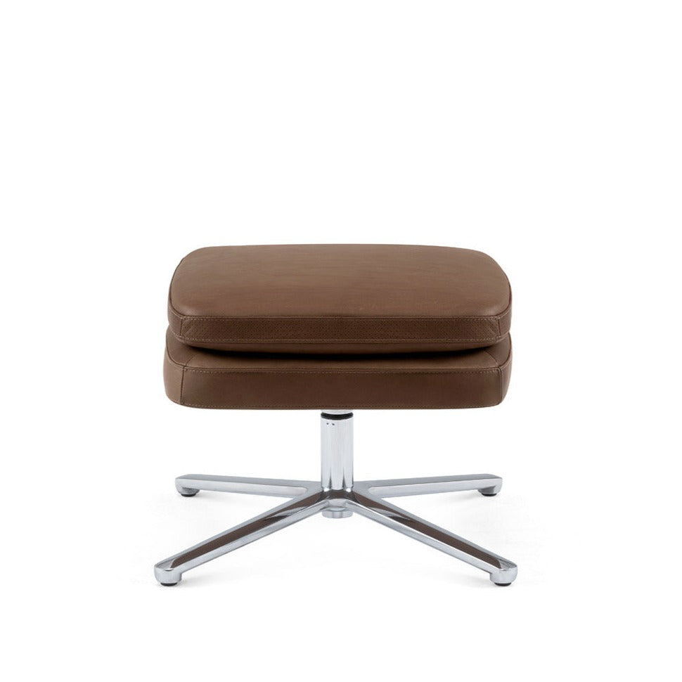 EKO-F2205&T2205 Executive Leather Visitor/ Meeting Chair with Stool