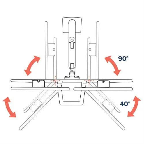 ERGOTRON HX Desk Dual Monitor Arm