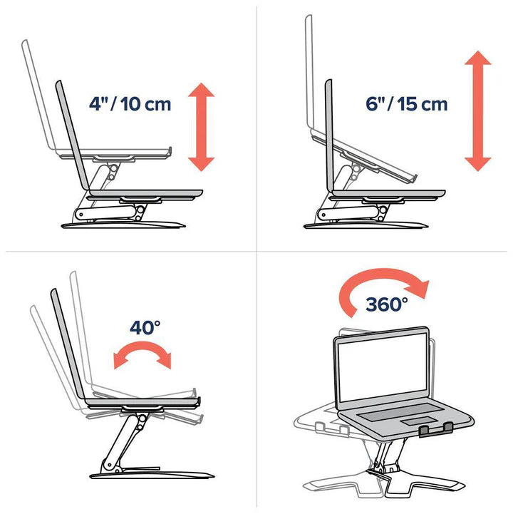 ERGOTRON Neo-Flex® Notebook Lift Stand PART NUMBER: 33-334-085