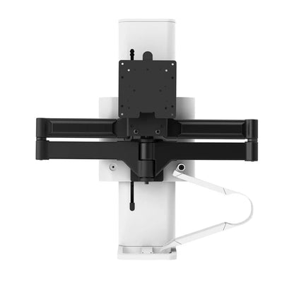 TRACE™ Executive Single Monitor Mount (White/ Black Colour)